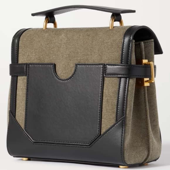 NWT Balmain AUTHENTIC Leather Tote w/ Removable Shoulder strap. - Picture 5 of 5